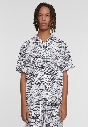 AOP RESORT - Shirt - whitescribble