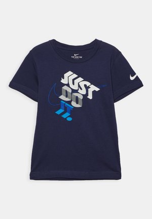 BLOCK - T-shirt con stampa - midnight navy
