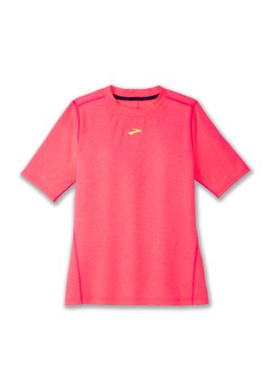 Brooks HIGH POINT - Sportovní tričko - neo pink