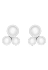 CHRIST CHRIST PEARLS DAMEN-OHRSTECKER 925ER SILBER SÜSSWASSER - Orecchini - silberfarben