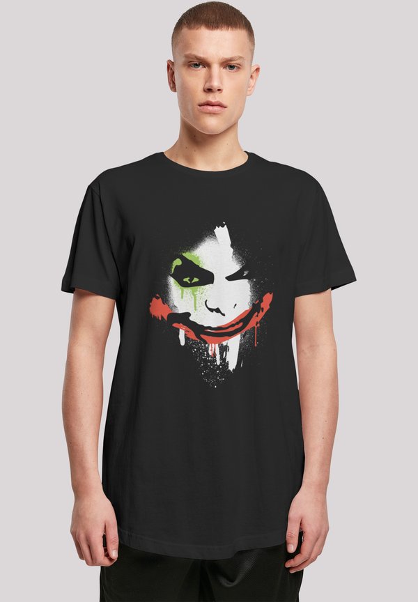 DC COMICS BATMAN ARKHAM CITY JOKER FACE - T-Shirt print