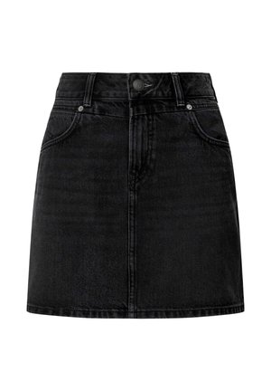 Pepe Jeans, CRAFT MINI SKIRT BLACK - Teksaseelik - denim
