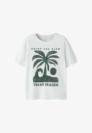 Name it, T-shirts print - bright white