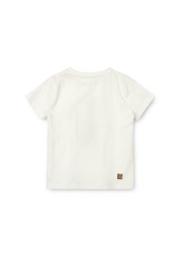 Liewood APIA PLACEMENT SHORTSLEEVE UNISEX - Triko s potiskem - leopard / crisp white
