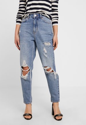 Relaxed fit jeans - blue denim