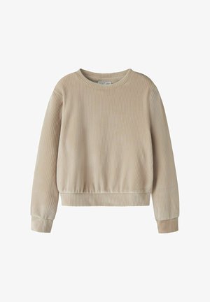 MIT LANGEN ÄRMELN - Sportinis megztinis - cement