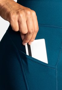 Brooks MOMENTUM THERMAL TIGHT - Legingi - ocean drive