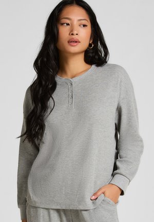 Nachtwäsche Shirt - grey