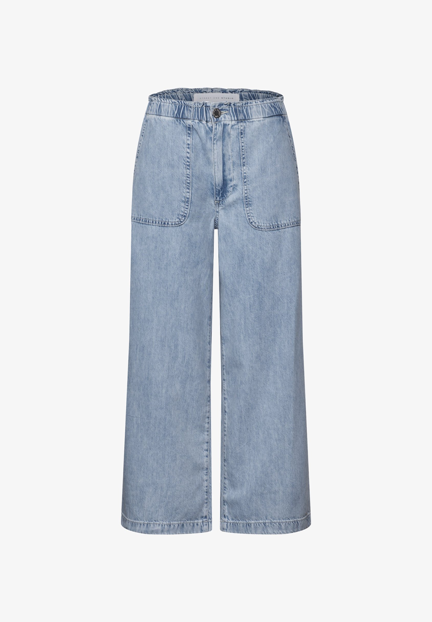 Street One WIDE Jeans a zampa blau/carta da zucchero Zalando