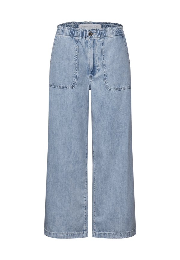 WIDE - Flared Jeans - blau