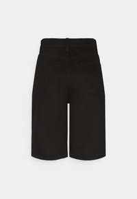 EDITED Džínové kraťasy - black denim