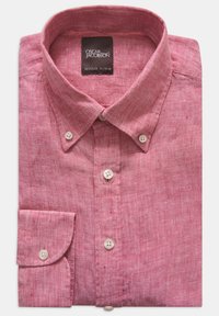 Oscar Jacobson REG FIT BD SIGNATURE - Vapaa-ajan kauluspaita - soft red