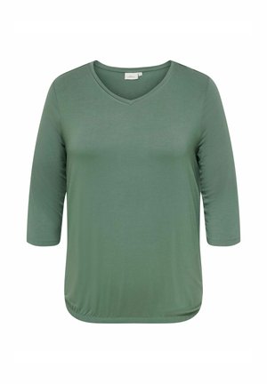 CARLINA - Langærmet T-shirt - laurel wreath