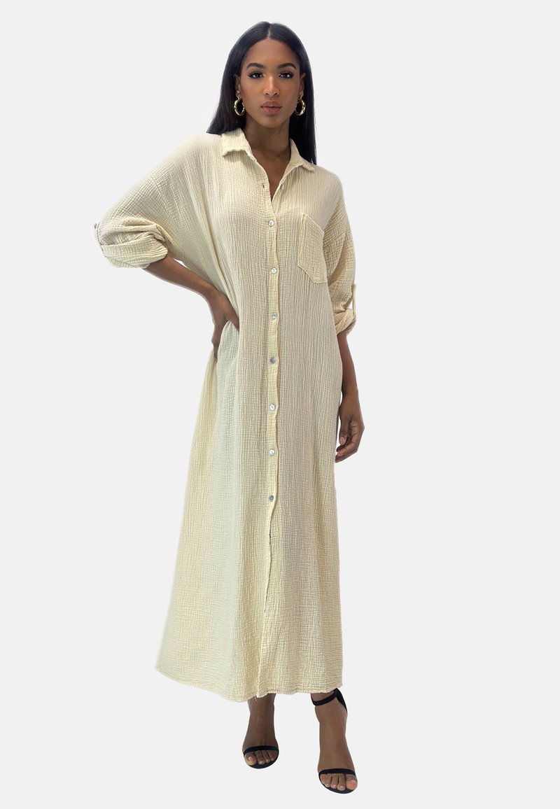Elara Robe longue - beige