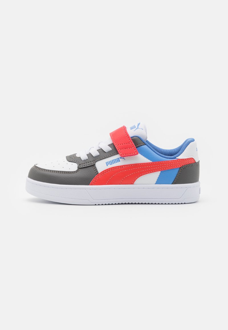 Puma CAVEN 2.0 UNISEX - Sneakers laag - cool dark gray/blue skies/active red