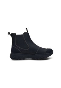 Woden MAGDA - Botines con plataforma -  dark navy coffee cream