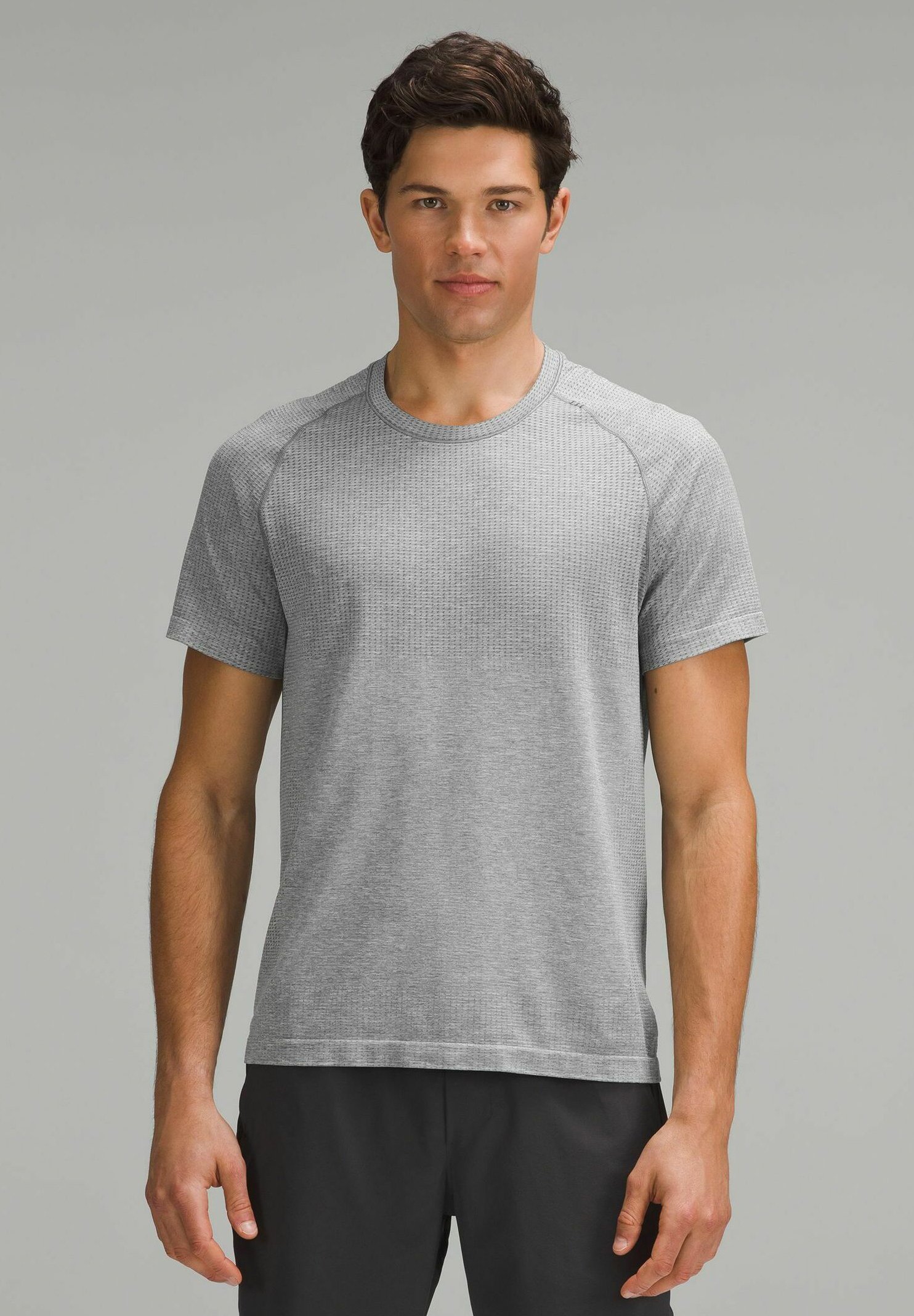 lululemon METAL VENT TECH - T-Shirt basic - slate white/grau - Zalando