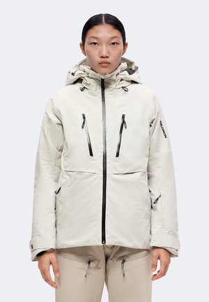 Salomon, BRILLIANT 2.0 JACKET - Яке за сноуборд - silver-coloured cloud