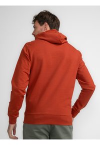 Petrol Industries Felpa con cappuccio - warm chili