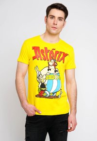 LOGOSHIRT ASTERIX MAGIC POISON - Print T-shirt - yellow
