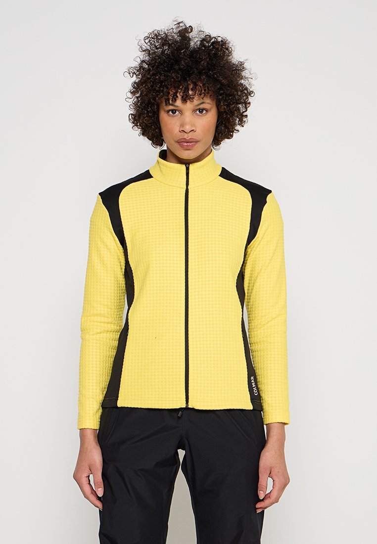 Colmar Sweater met rits geel