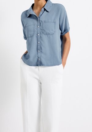Overhemdblouse - light blue