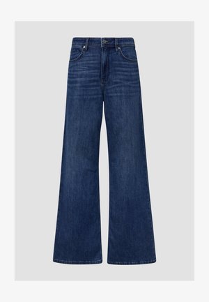 s.Oliver Flared Jeans - dunkelblau
