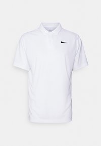 SOLID - Polo shirt - white/black