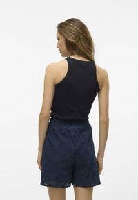 Vero Moda 2PACK  RUNDHALS OHNE ÄRMEL - Top - grau schwarz