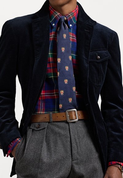 Polo Ralph Lauren CLASSIC FIT PLAID BRUSHED FLANNEL SHIRT - Chemise - royal red multi