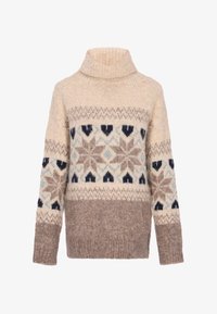 Niet geselecteerd, beige mehrfarbig