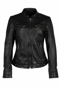 Mauritius MWJANKA - Lederjacke - black