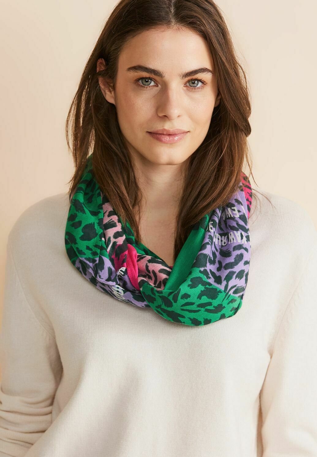 Street One LOOP - Scarf - multicolour/multi-coloured - Zalando