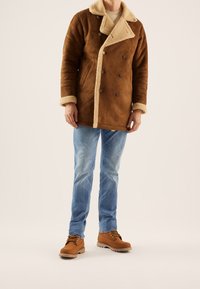 Pier One Cappotto invernale - cognac