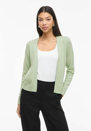 VIRIL SHORT - Cardigan - smoke green