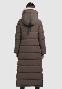 khujo CLARESSE TEDDY - Vinterfrakke - taupe dunkel