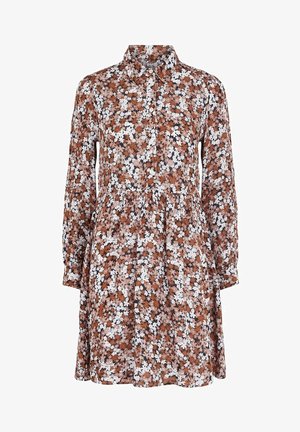 Pieces, Robe chemise - beige