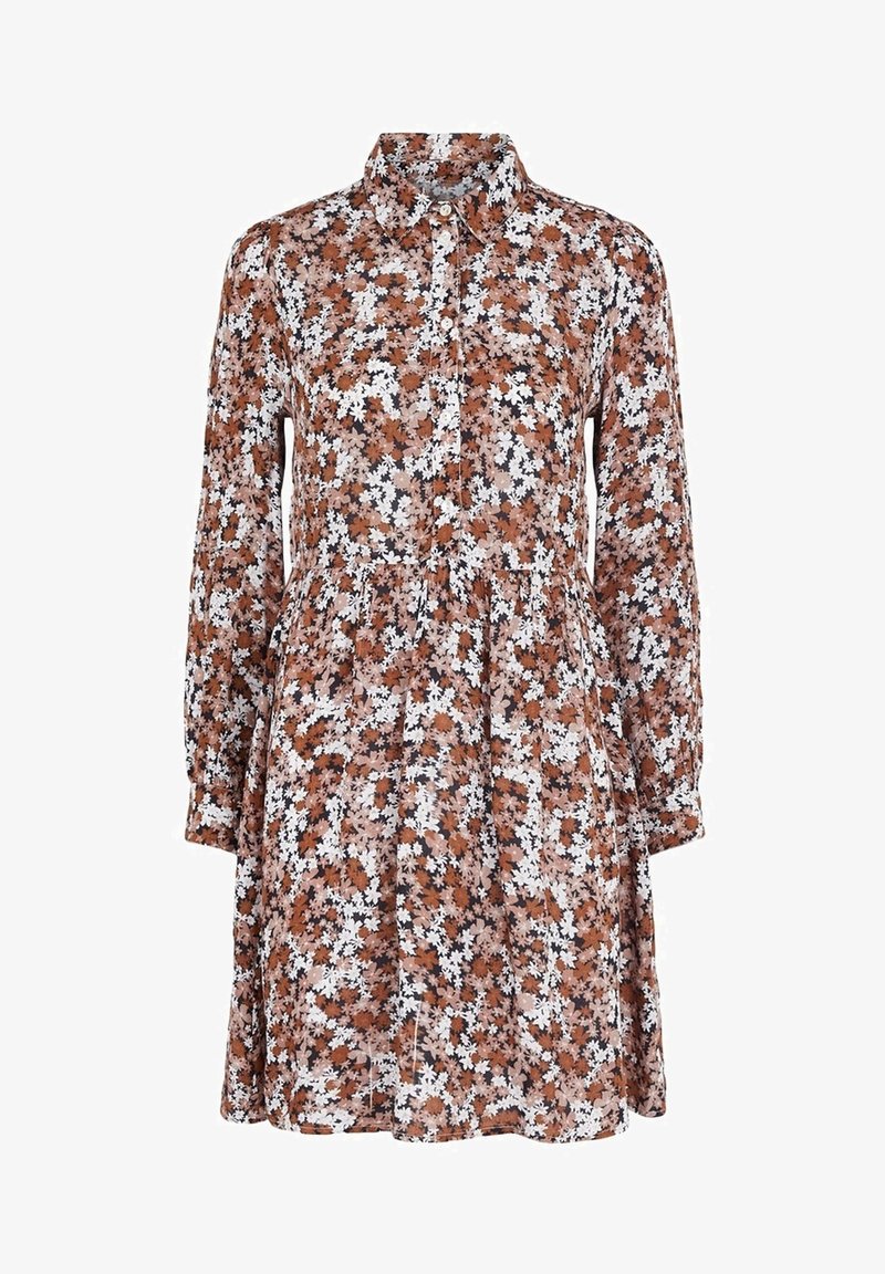 Pieces Robe chemise - beige