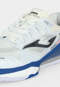 Joma SLAM - Παπούτσια πάντελ - white/blue
