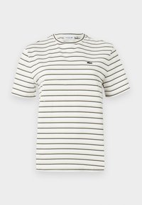 T-shirts med print - flour/olive sesame