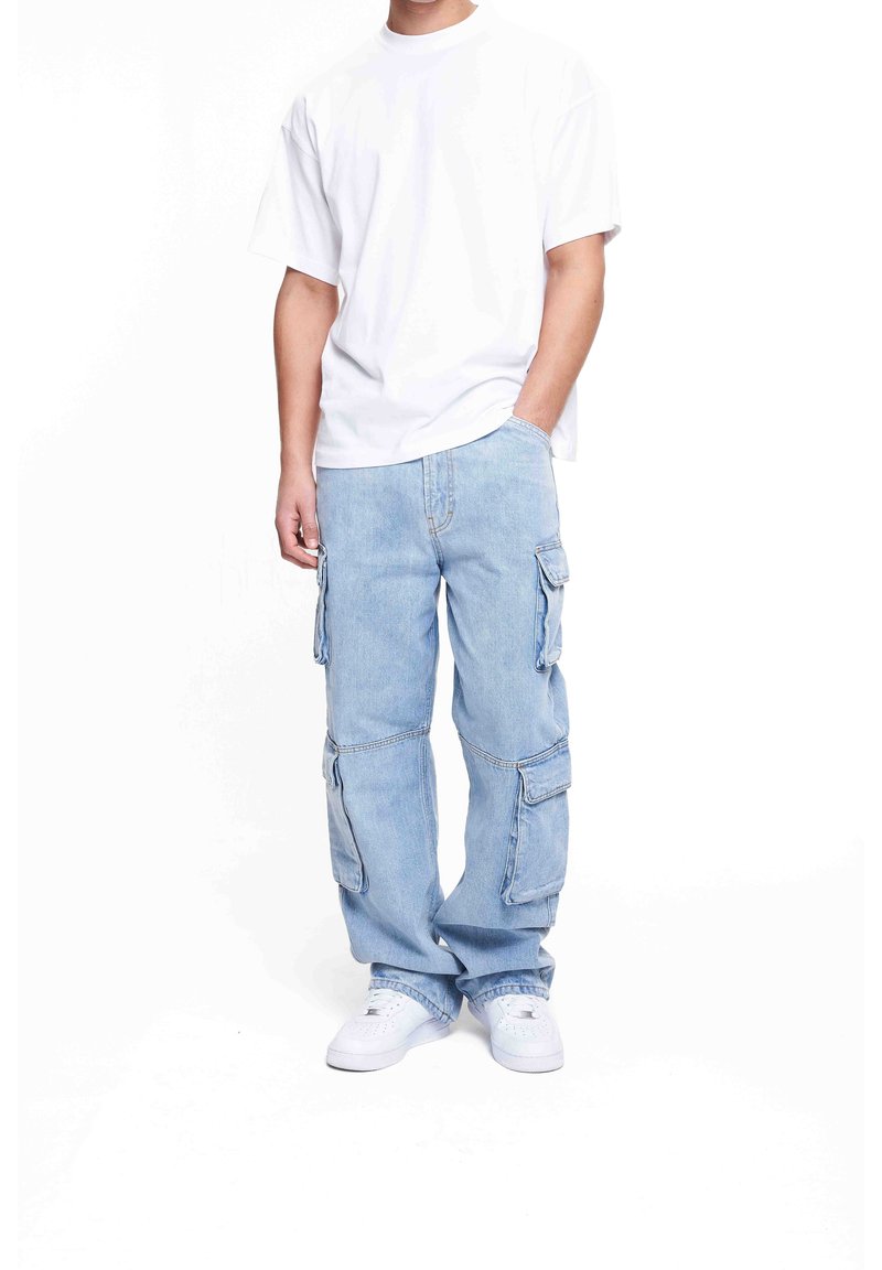 2Y Studios Arbetsjeans - blue denim