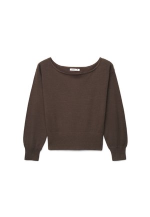 Terranova, MAGLIA TINTA UNITA - Maglione - cioccolato