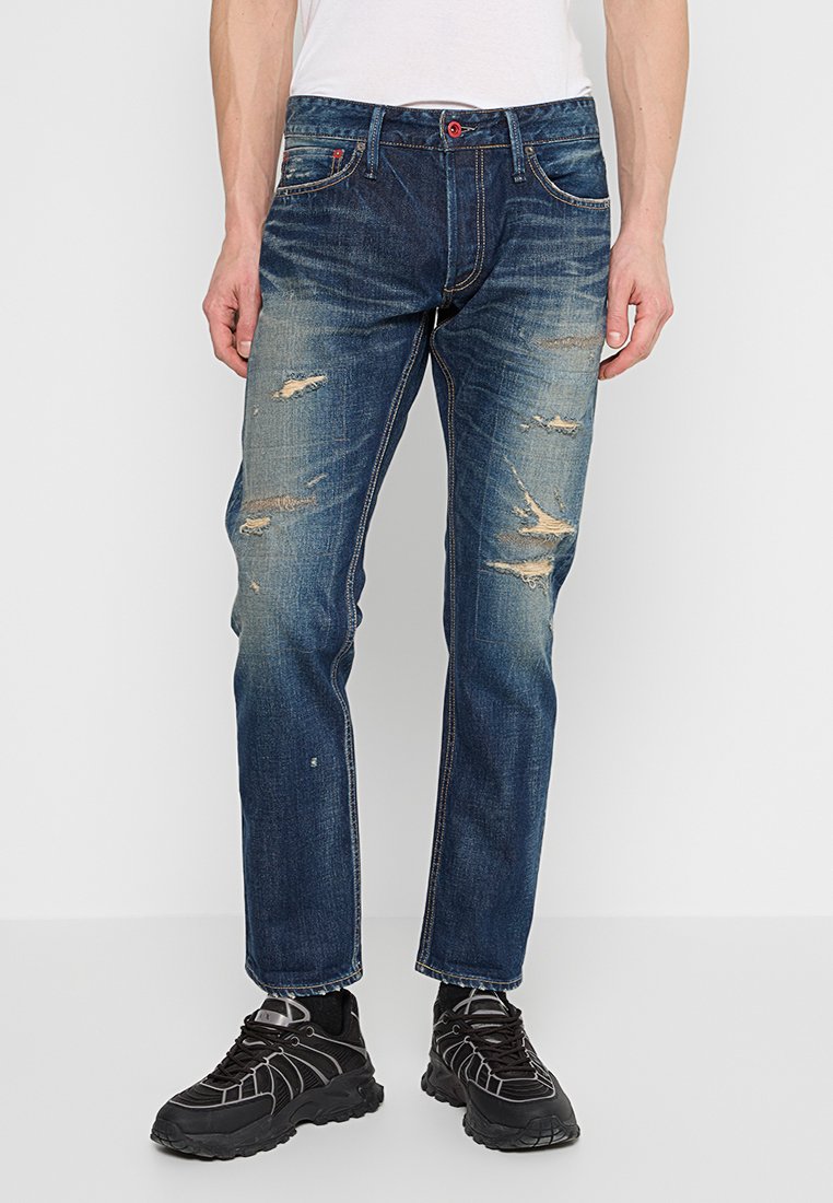 Denham Straight leg jeans donkerblauw Denham Straight leg jeans donkerblauw