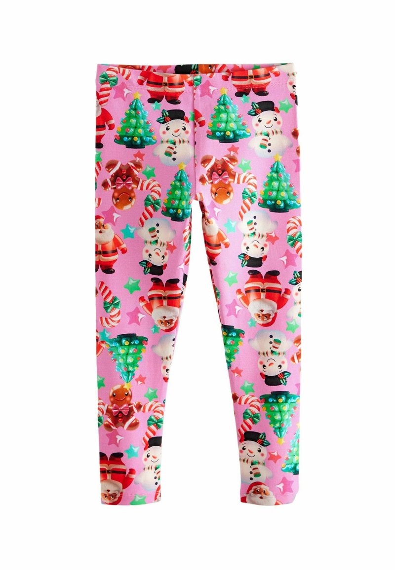 Next ANIMAL PRINT - Leggings - Hosen - pink christmas