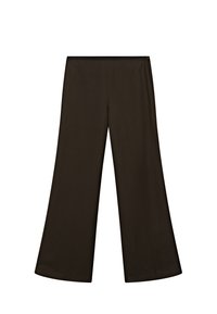 ELASTIC WAISTBAND - Kalhoty - mottled dark brown