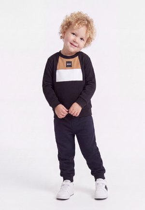 BOSS Kidswear, JOGGING SUIT TODDLER BABY - Φόρμα - black