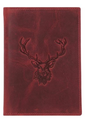 VINTAGE AUSWEIS12.5 CM - Visitekaarthouder - rusty red