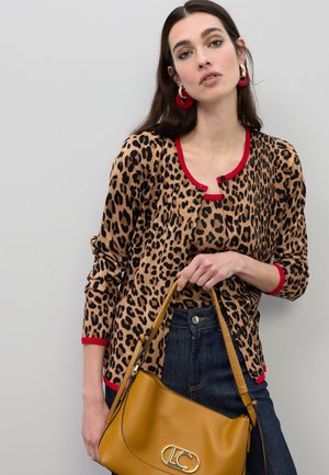 Chaqueta de punto - leopard
