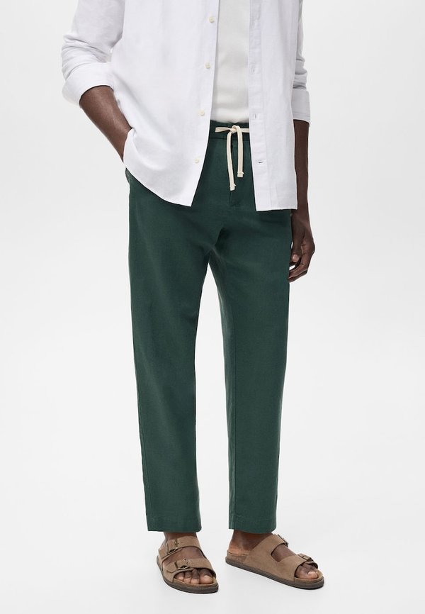 ROMELINO - Trousers - dunkelgrün