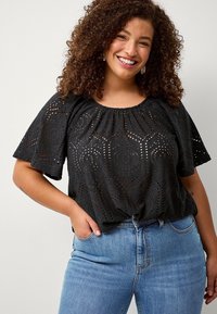 Ellos Plus collection Blouse - schwarz